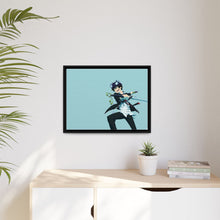 Load image into Gallery viewer, Blue Exorcist Canvas Framed Art Print
