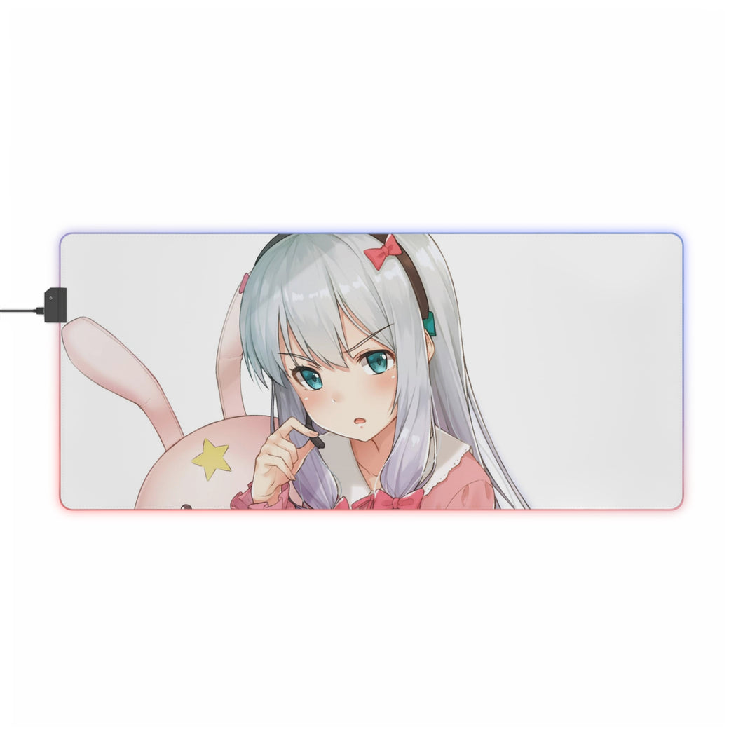 EroManga-Sensei RGB LED Mouse Pad (Desk Mat)