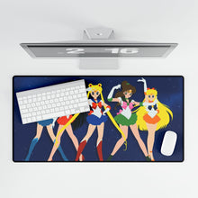 Load image into Gallery viewer, Sailor Moon Sailor Stars Mouse Pad (Desk Mat)
