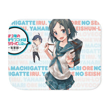 Load image into Gallery viewer, My Teen Romantic Comedy SNAFU Hachiman Hikigaya, Komachi Hikigaya Sherpa Blanket

