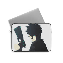 Load image into Gallery viewer, kougami with his dominator Laptop Sleeve
