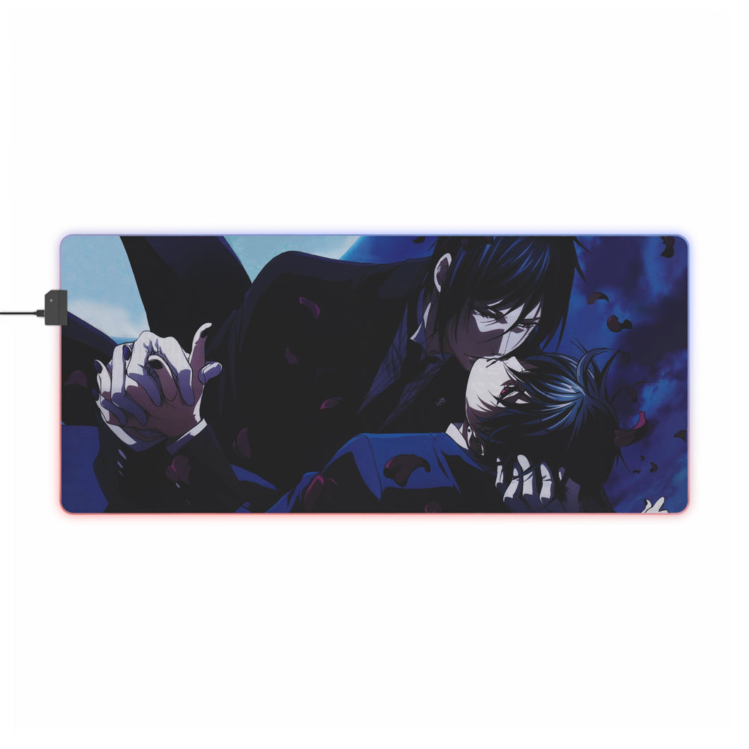 Black Butler RGB LED Mouse Pad (Desk Mat)