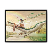 Load image into Gallery viewer, Anime Spirited Away Canvas Framed Art Print
