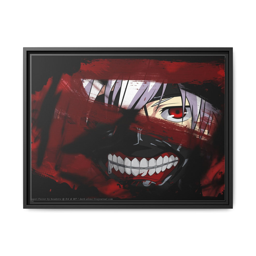 Anime Tokyo Ghoul Canvas Framed Art Print
