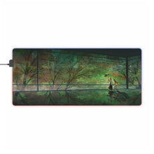 Load image into Gallery viewer, Kyojuro Rengoku RGB LED Mouse Pad (Desk Mat)
