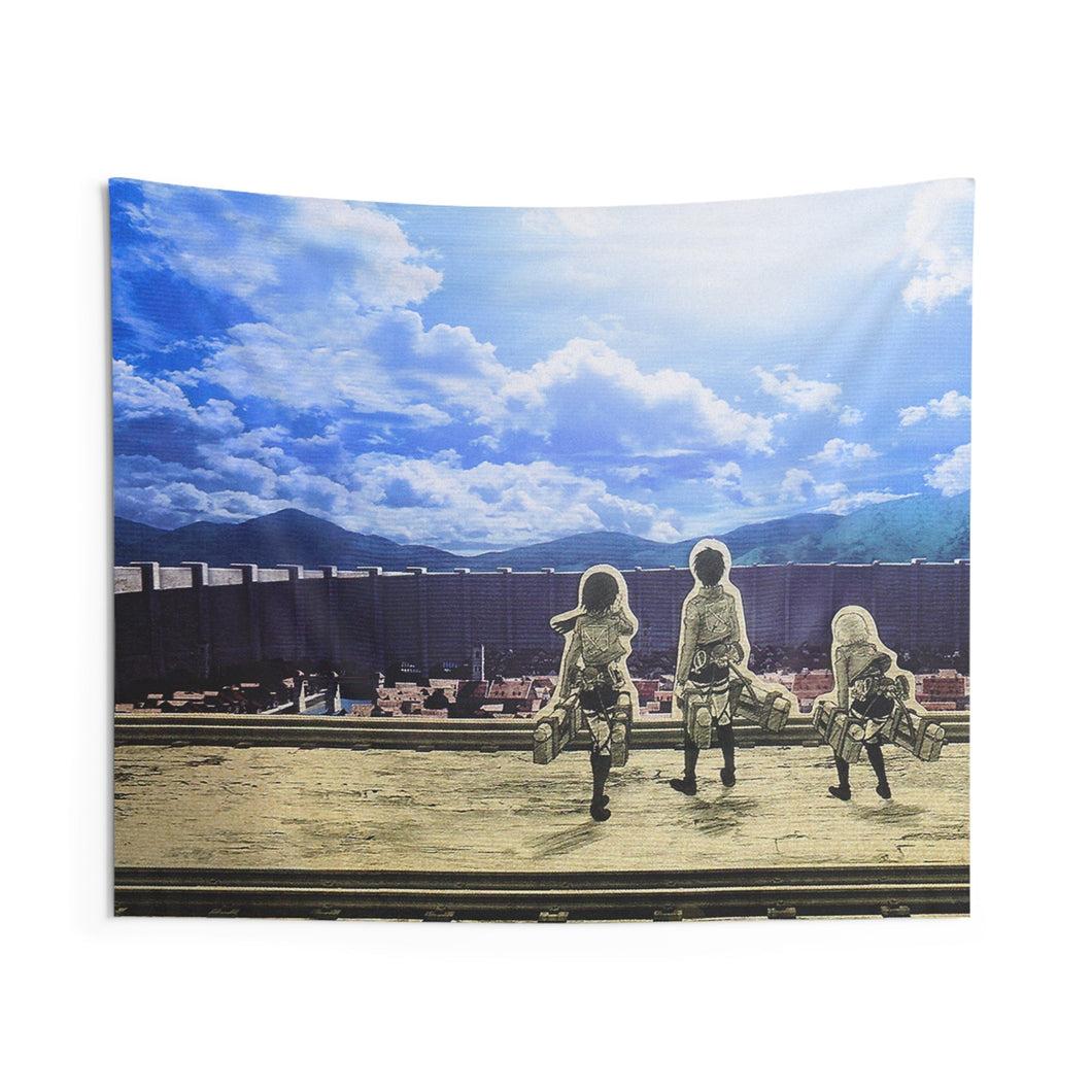 Anime Attack On Titan Indoor Wall Tapestry