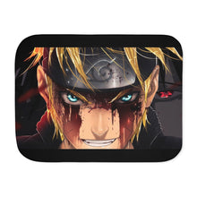 Load image into Gallery viewer, Naruto,Sasuke and Minato Sherpa Blanket
