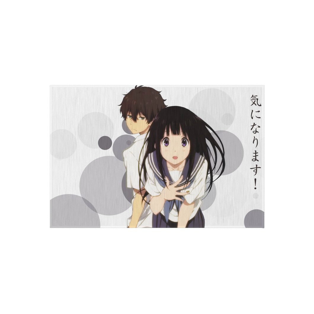 Eru Chitanda  And  Hōtarō Oreki Together Rug