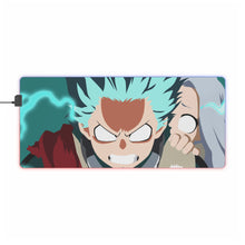 Load image into Gallery viewer, My Hero Academia Izuku Midoriya RGB LED Mouse Pad (Desk Mat)
