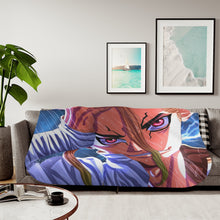 Load image into Gallery viewer, Anime Dr. Stone Sherpa Blanket
