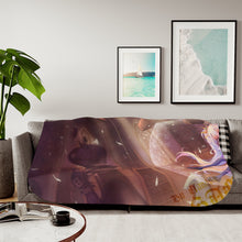 Load image into Gallery viewer, Sora and Shiro Sherpa Blanket

