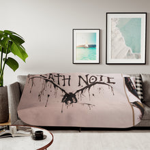Load image into Gallery viewer, Anime Death Note Sherpa Blanket
