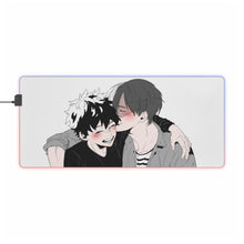 Load image into Gallery viewer, My Hero Academia Izuku Midoriya RGB LED Mouse Pad (Desk Mat)
