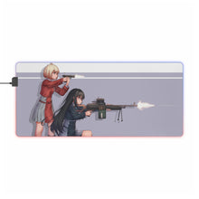 Load image into Gallery viewer, Lycoris Recoil Takina Inoue, Chisato Nishikigi RGB LED Mouse Pad (Desk Mat)
