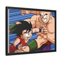 Load image into Gallery viewer, Master Roshi Team vs Master ShenTeam Canvas Framed Art Print
