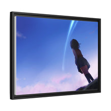 Load image into Gallery viewer, Your Name. Canvas Framed Art Print
