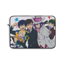 Load image into Gallery viewer, Blue Exorcist Laptop Sleeve

