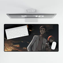 Load image into Gallery viewer, Makise Kurisu &amp; Rintaro Okabe Mouse Pad (Desk Mat)
