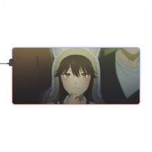 Load image into Gallery viewer, The Ice Guy and His Cool Female Colleague RGB LED Mouse Pad (Desk Mat)
