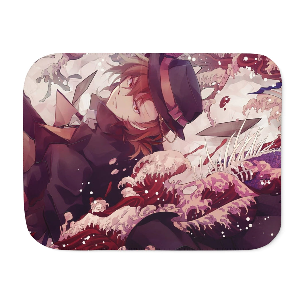 Anime Bungou Stray Dogsr Sherpa Blanket