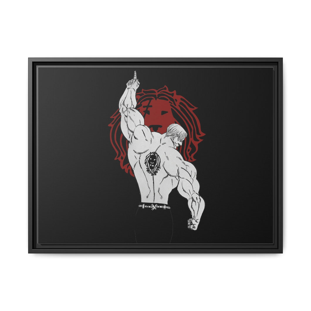 Anime The Seven Deadly Sins Canvas Framed Art Print