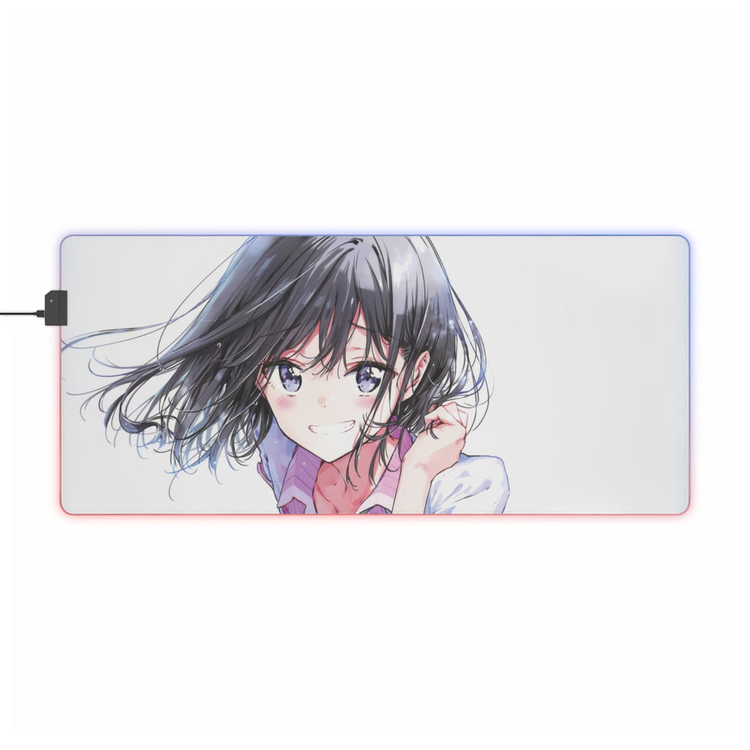 Masamune-kun's Revenge Aki Adagaki RGB LED Mouse Pad (Desk Mat)