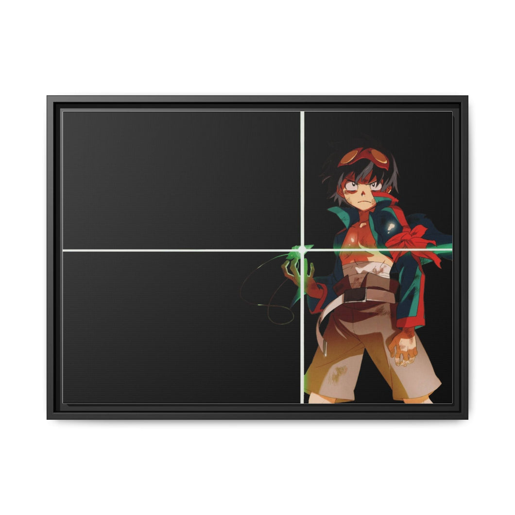 Tengen Toppa Gurren Lagann Canvas Framed Art Print