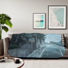 Load image into Gallery viewer, Under the rain Sherpa Blanket

