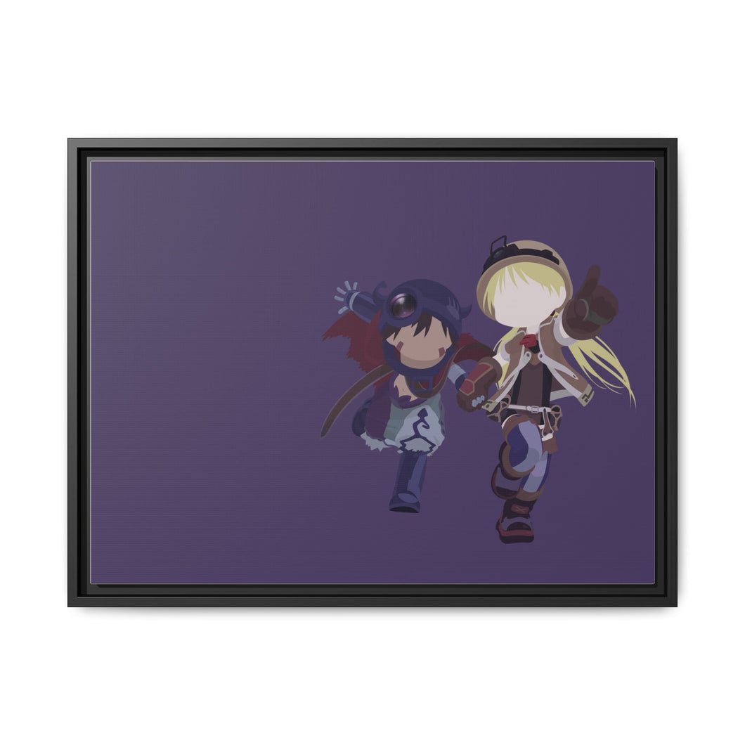 Anime Made In Abyss Canvas Framed Art Print
