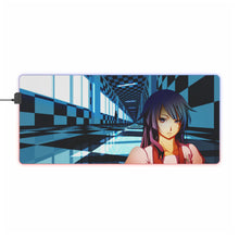 Load image into Gallery viewer, Bakemonogatari RGB LED Mouse Pad (Desk Mat)
