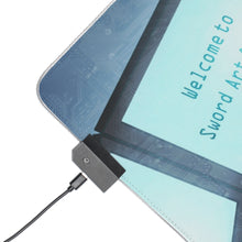 Load image into Gallery viewer, Sword Art Online RGB LED Mouse Pad (Desk Mat)
