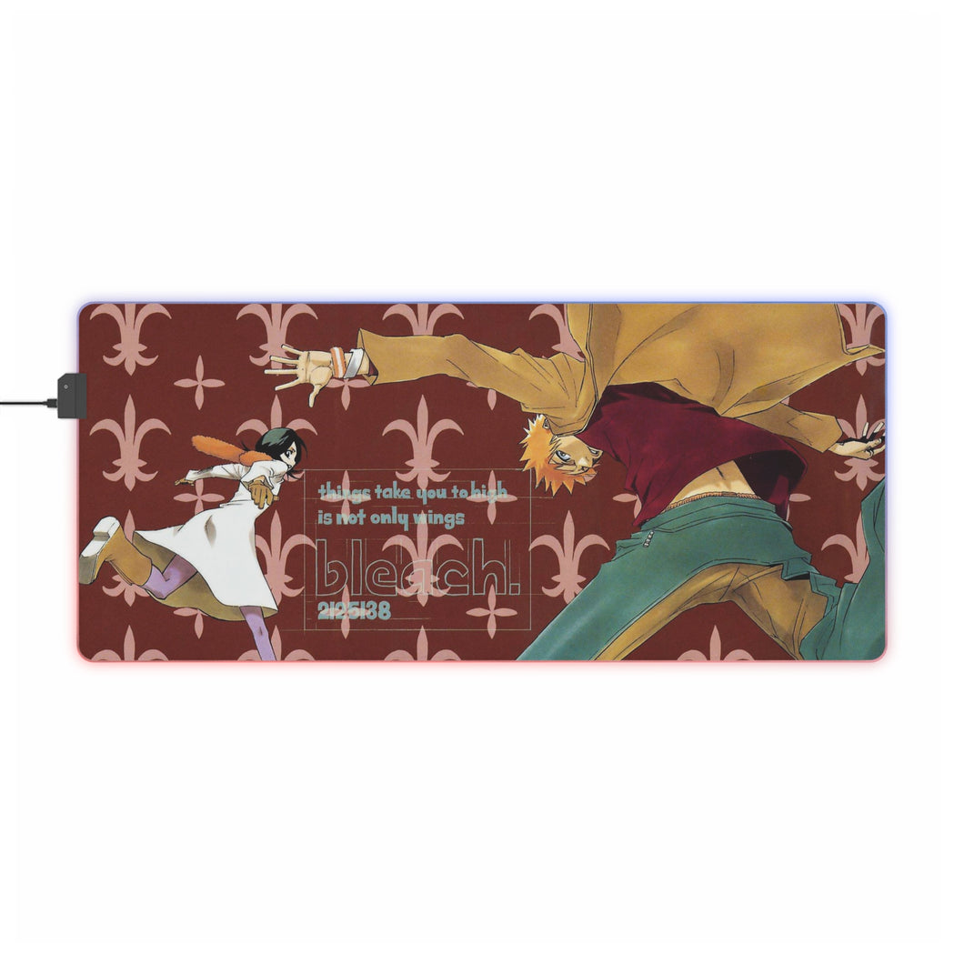 Anime Bleach RGB LED Mouse Pad (Desk Mat)