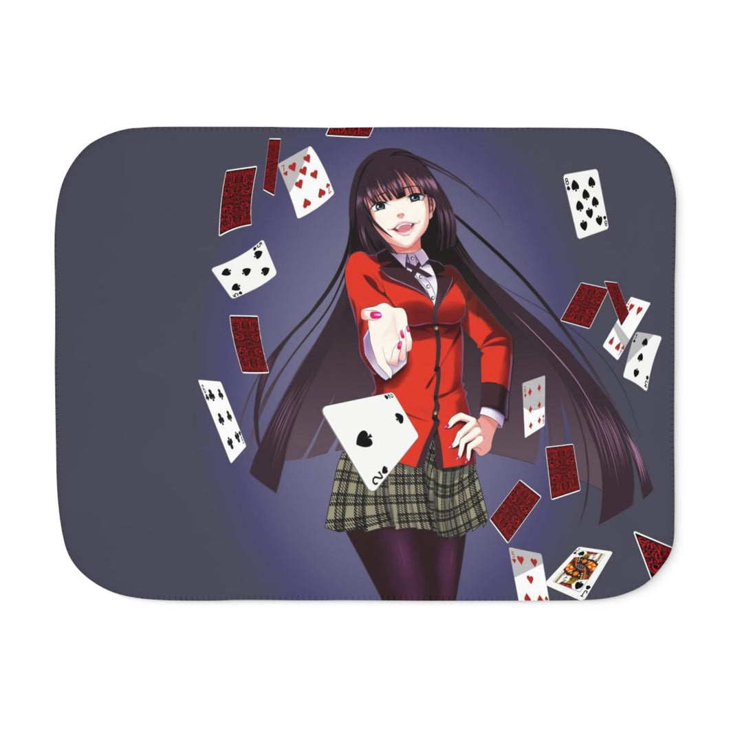 Kakegurui Yumeko Jabami Sherpa Blanket