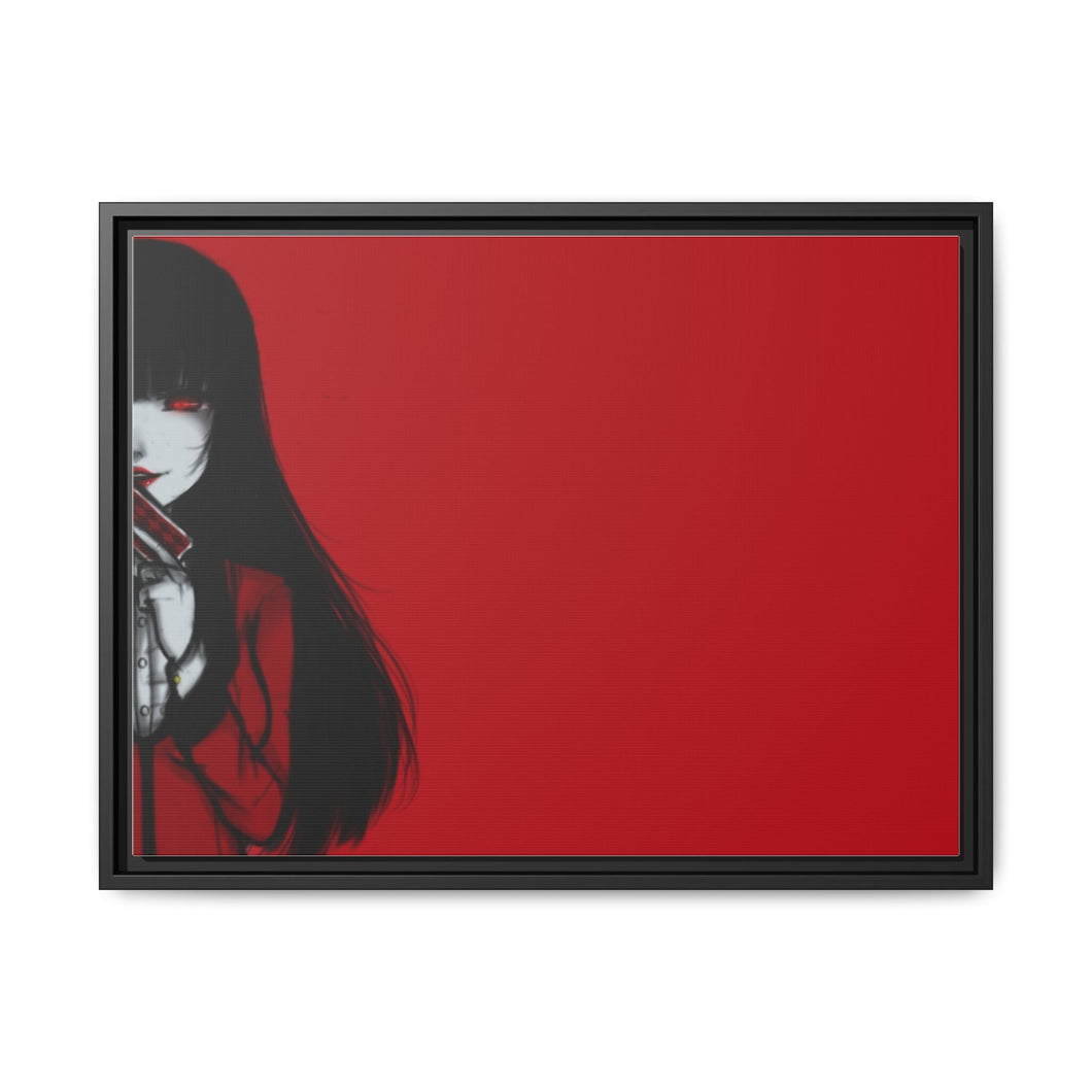 Anime Kakegurui Canvas Framed Art Print