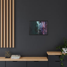 Load image into Gallery viewer, Anime Samurai Champloor Canvas Framed Art Print
