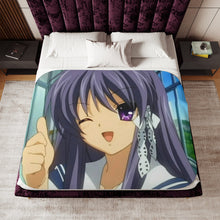 Load image into Gallery viewer, Anime Clannad Sherpa Blanket

