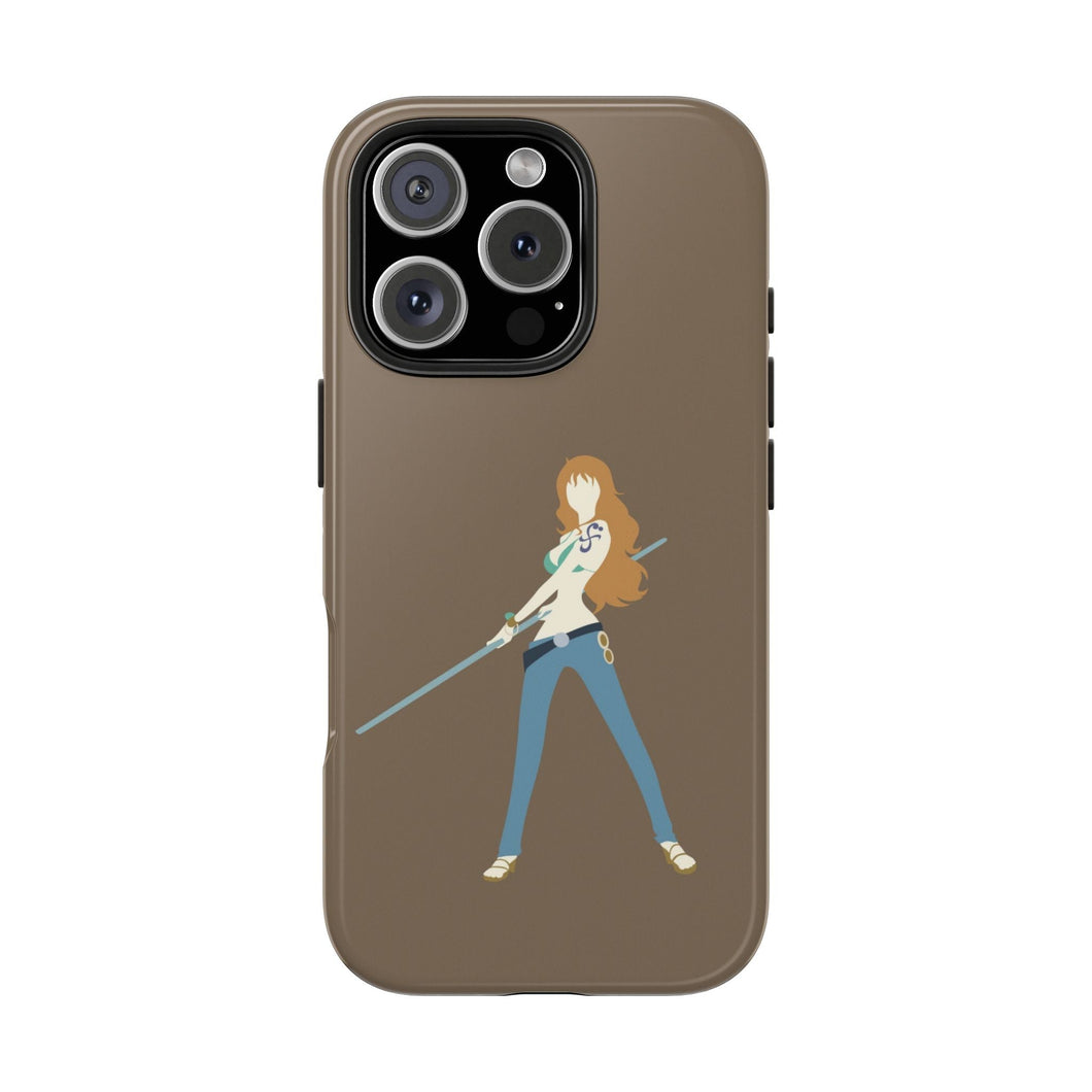 One Piece Minimalist Nami iPhone Cases