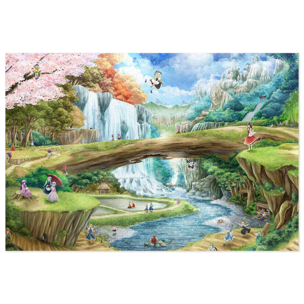 Anime Touhou Jigsaw Puzzle