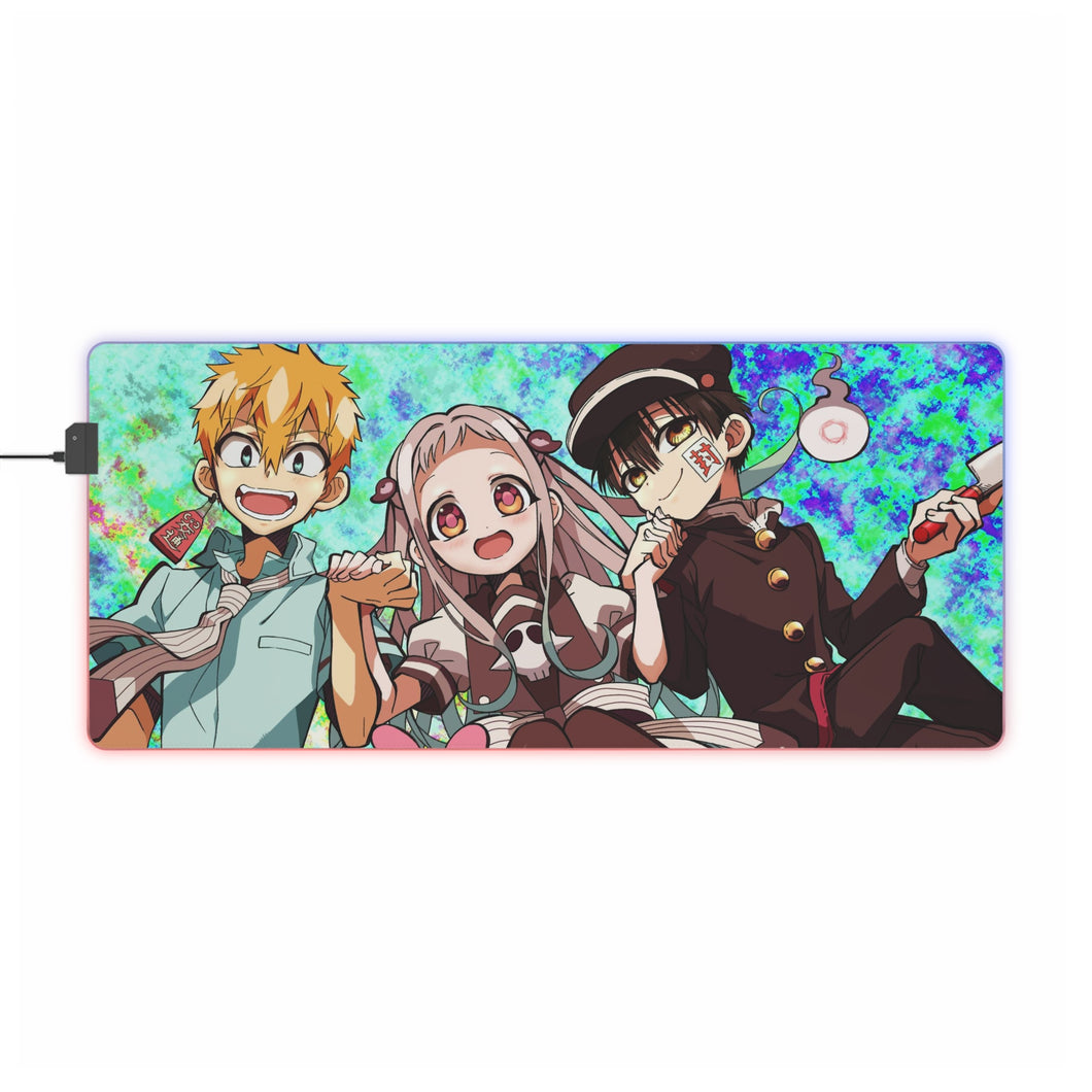 Jibaku Shounen Hanako-kun RGB LED Mouse Pad (Desk Mat)