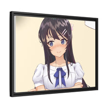 Load image into Gallery viewer, Rascal Does Not Dream Of Bunny Girl Senpai Canvas Framed Art Print
