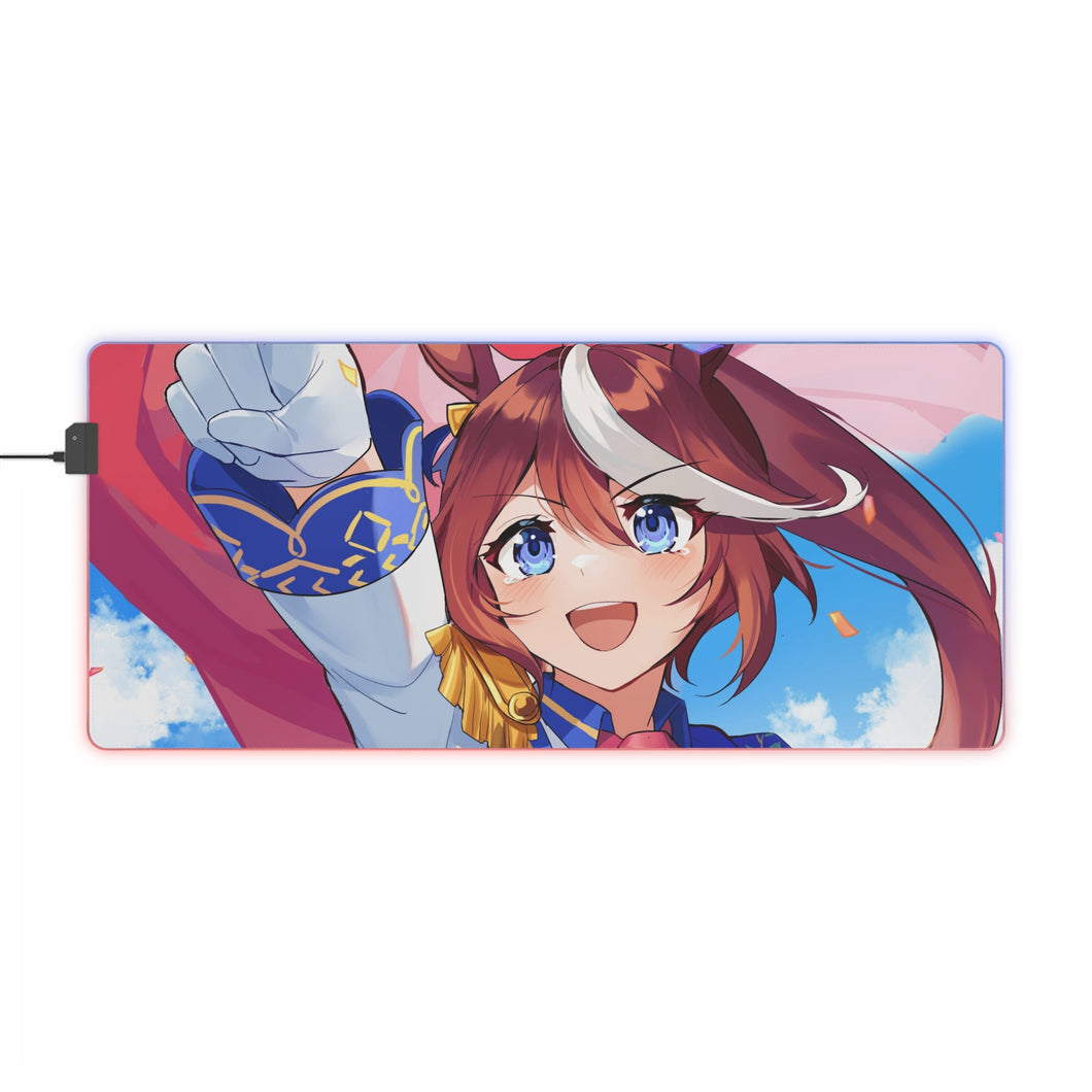 Uma Musume: Pretty Derby RGB LED Mouse Pad (Desk Mat)