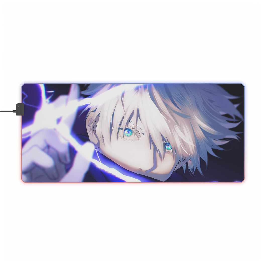 Satoru Gojo RGB LED Mouse Pad (Desk Mat)