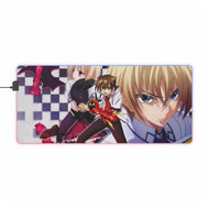 High School DxD Issei Hyoudou, Yuuto Kiba, Ddraig RGB LED Mouse Pad (Desk Mat)