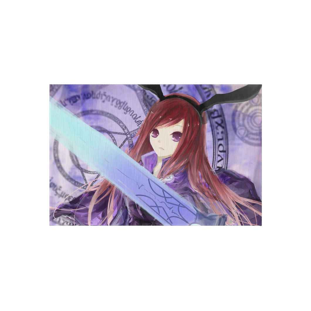 Fairy Tail Erza Scarlet Rug