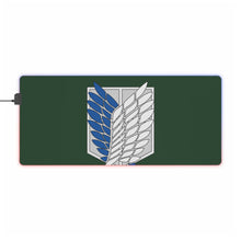 Load image into Gallery viewer, Anime Attack On Titan RGB LED Mouse Pad (Desk Mat)
