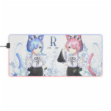 Load image into Gallery viewer, Anime Re:ZERO -Starting Life in Another World- RGB LED Mouse Pad (Desk Mat)
