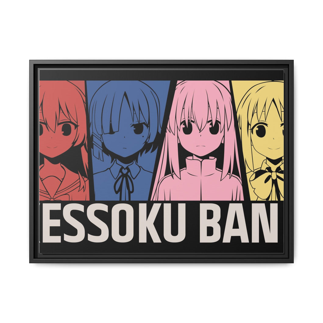 Kessoku Band | Bocchi the Rock! Canvas Framed Art Print
