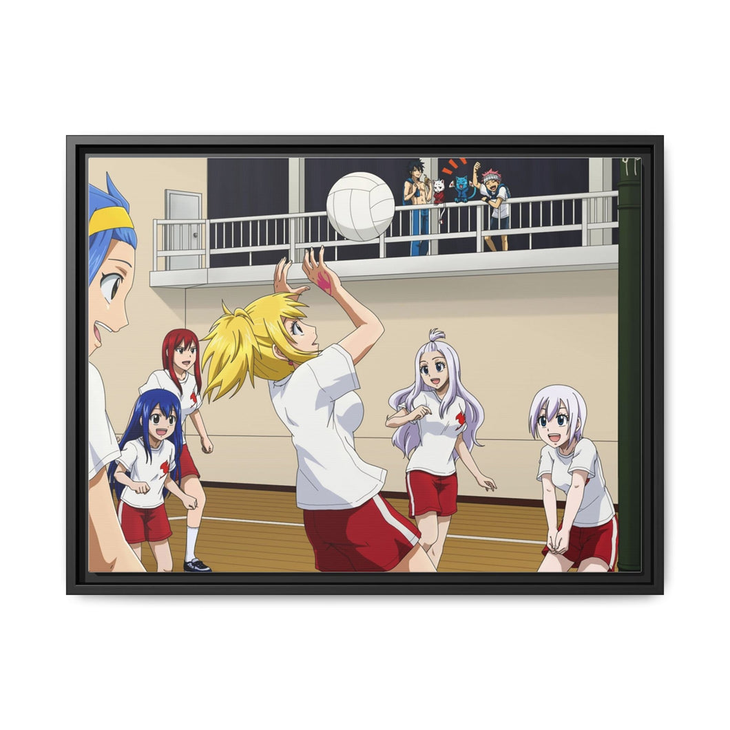 Anime Fairy Tail Canvas Framed Art Print