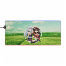 Load image into Gallery viewer, Megumin RGB LED Mouse Pad (Desk Mat)
