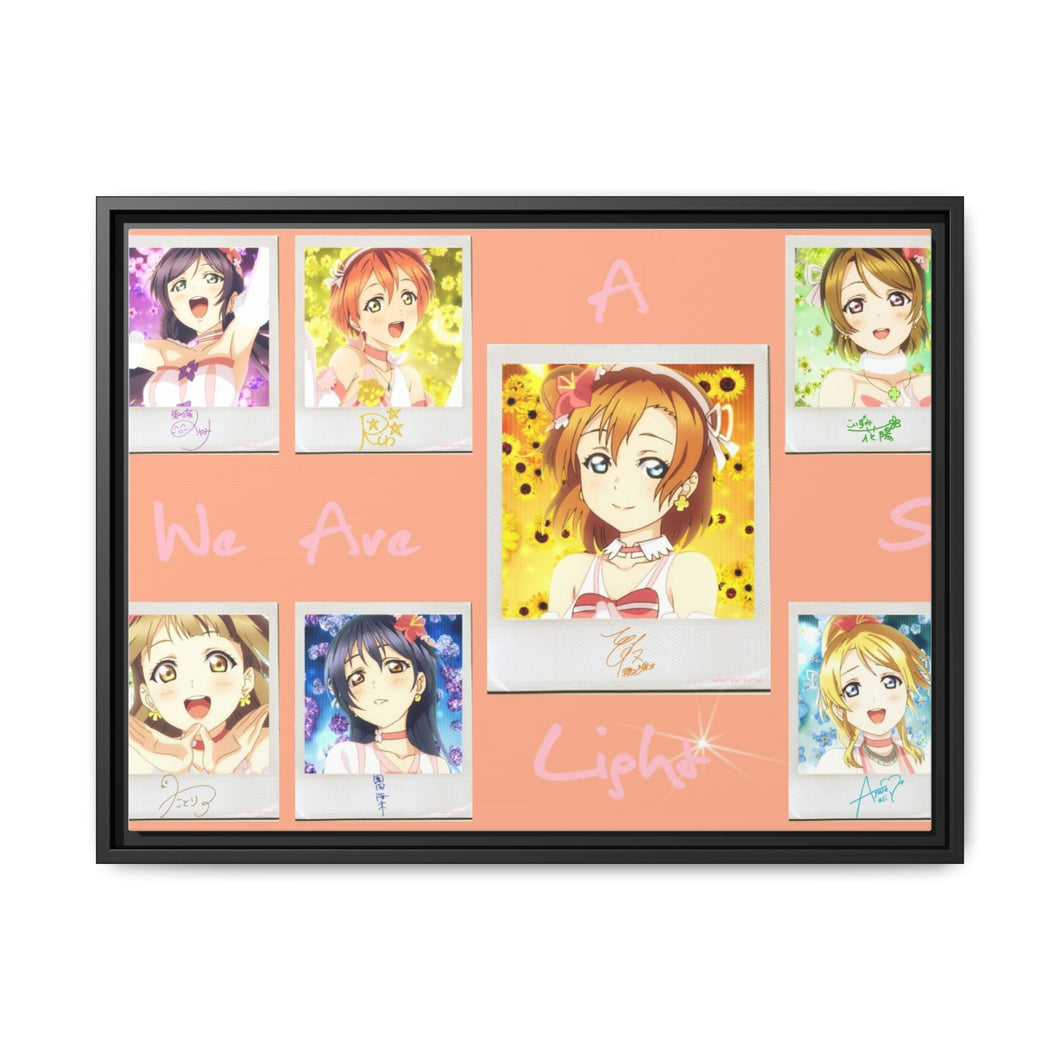 Anime Love Live! Canvas Framed Art Print